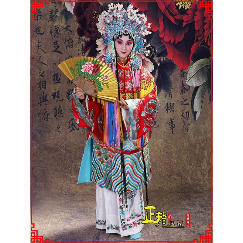 银川凤袍杨贵妃贵妃醉酒 软绉团凤女蟒